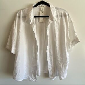 Boxy Linen Shirt